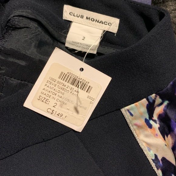 BRAND NEW CLUB MONACO DRESS PANTS - Picture 2 of 2